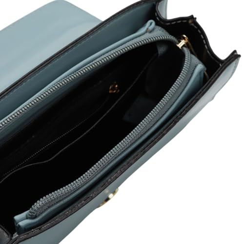 Bolsa Feminina Transversal Média com Alça de Mão Star Shop (AZUL)