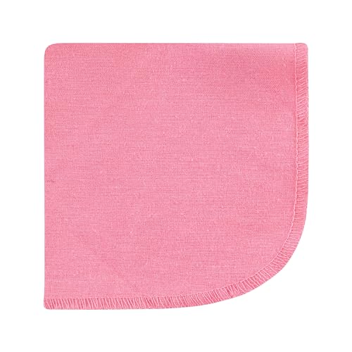 Image of Hudson Baby Unisex Baby Flannel Cotton Poly Washcloths, Butterfly Floral 12 Pack, One Size