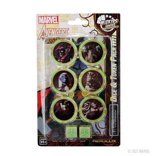 Marvel HeroClix: Avengers War of The Realms Dice and Token Pack