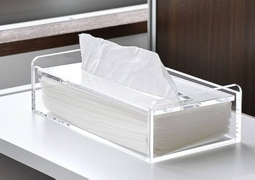 Amazon｜アクリルティッシュケース/ティッシュボックス