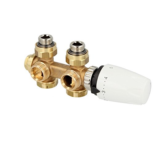 TA Heimeier Design-Edition Multilux 4 Set für Zweirohrsystem weiß RAL 9016, 9690-27.000