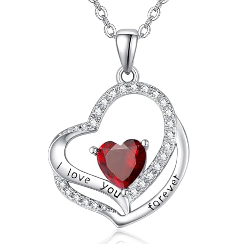 Zhi Kexin �n�[�g�a���΃l�b�N���X �����p 925�X�^�[�����O�V���o�[ I Love You Forever �y���_���g �L�O�� ������ �a���� �W���G���[ �M�t�g �� �� �� �ޏ�, 0.82 Inches, �X�^�[�����O�V���o�[, �L���[�r�b�N