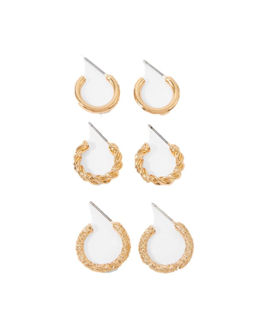 ACCESSORIZE LONDON MINI HOOP EARRINGS PACK OF 3 I PARTY WEAR (B08Y923TRN) Amazon Price History, Amazon Price Tracker