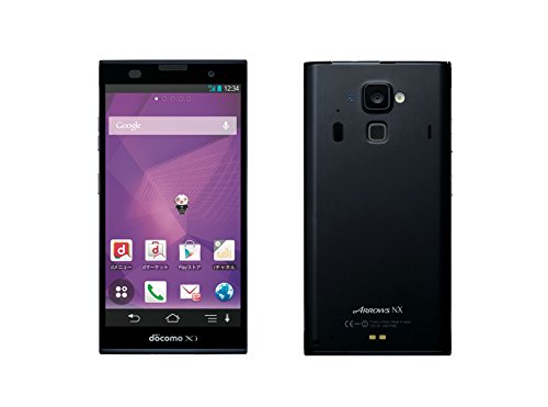 ARROWS X NTTドコモ ブラック 本体 ドコモのアローズ新機種「arrows NX F-01K」。電源ボタンを