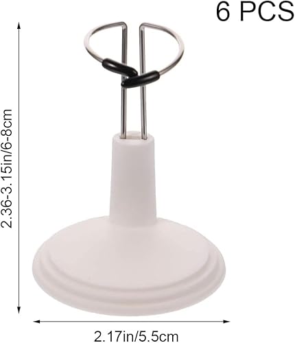 Miniatura 2 de BAIWANLCH 6 soportes de muñeca resistentes para muñeca, soporte ajustable para figura de acción para bricolaje, soporte de modelo