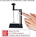 Power Mixer Pneumatic Agitator Clamp-On Drum Agitator Industrial-Grade Pneumatic Shaker Paint Stirring Tool，5 Gallon Pneumatic Paint Mixer, Air Agitator with Stand, 1500–3000RPM, Auto Liftin