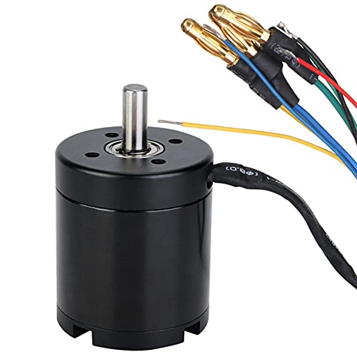 Scooter Motor, N5065 330KV Alloy Outrunner Brushless Sensored Motor with Hall Element Low Energy Consumption and Noise for Electric Balancing Skateboard