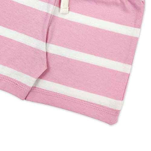 Image of ARIEL Baby Boys & Baby girls Cotton Printed Round Neck Half Sleeve T-shirt & Short Sets