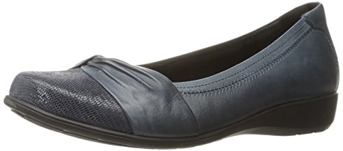 Aravon Women's Andrea-AR Ballet Flat,Navy,9 D US