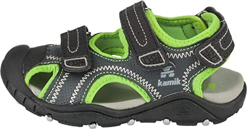 Kamik Boys' SEATURTLE2 Sandal, CHARCOAL, 8 M US Toddler | Image 1