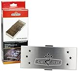 Grillfürst Universal Räucherbox - Smoker-Box aus Edelstahl für Gasgrill und Holzkohlegrill, Räucherchips-Box für EIN tolles Raucharoma, 22,5 x 9 cm