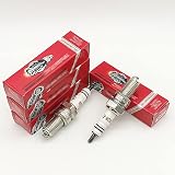 Tipo: Níquel Bujía 2 unids Super EA-D8 SD8-E Motor Bujía 125cc / Fit para DR8EA D8EA DR8EIX DPPR8EA-9 DPR8EIX-9 IX24 X24ESR-U HG22 D8TC X4CC 12G3 X24ES-U (Color : Red Pack)