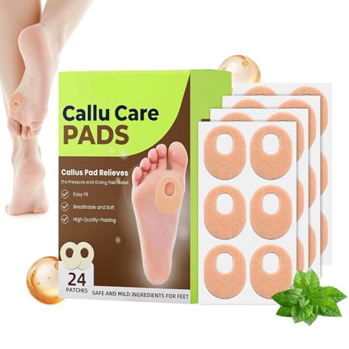 Biniveil Parches Para Callosidades En Los Pies | Protector Antifricción Mujer para Punta del Zapato,Almohadillas De Para Durezas Para Familia Amigos Compañeros