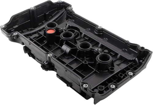 Image of 11127646555 Engine Valve Cover with Gasket & Oil Filler Cap for Mini Cooper 2007-2012 L4 1.6L DOHC, 11127561714 11127572854 11127585907