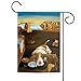 Toland Home Garden Salvador Doggy Basset Hound 12.5 x 18-Inch Decorative USA-Produced Garden Flag