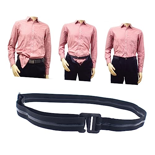 NOLITOY Men's Garter Belts Non-slip Shirt Stays Stretch Belts for Men Professional Attire Accessory