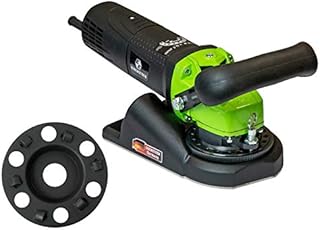 C.S. Unitec Electric Paint Stripper -Paint Stripper -Concrete/Hard Material Kit -EOF 100 PCD Paint Remover Machine Removes: Dry Paint, Varnish, Latex, More-Hard Material Disc Included-Made in Germany