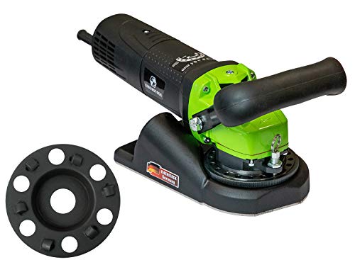 Top Brands C.S. Unitec Electric Paint Stripper -Paint Shaver -Concrete/Hard Material Kit -EOF 100 PCD Paint Remover Machine Removes: Dry Paint, Varnish, Latex, More-Hard Material Disc Included-Made in Germany