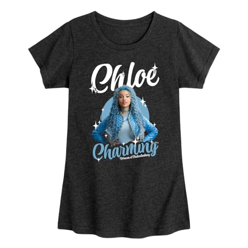 Disney - Descendants 4 - Chloe Princess - Youth Girls Fitted Short Sleeve Graphic T-Shirt