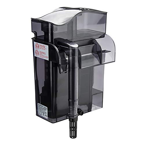 Skimmer proteico per acquario di acqua salata, filtro esterno da appendere per acquari marini da 50-85 litri