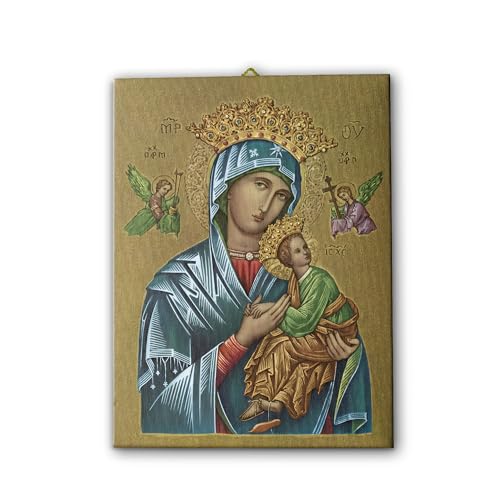 Toile Madonna del Perpétuel Secours Frères Bonella 50x70
