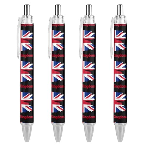 Bolígrafos de punta fina de 0,5 mm retráctiles para evitar manchas y escribir sin borrones
