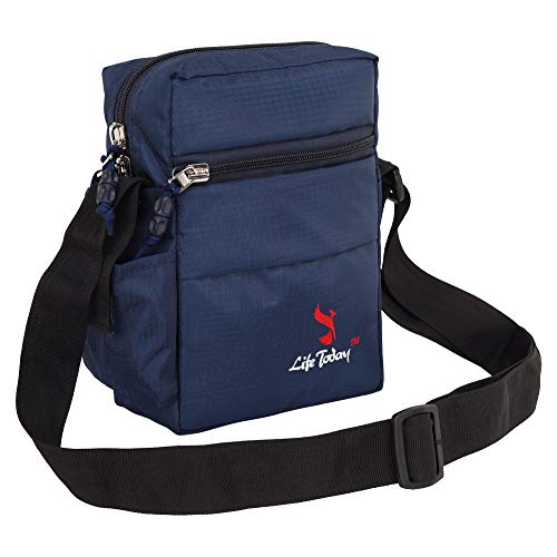 Image of Life Today Sling Bags for Men and Women | Cross Body Bag for Boys & Girls | Polyester Travel Pouch