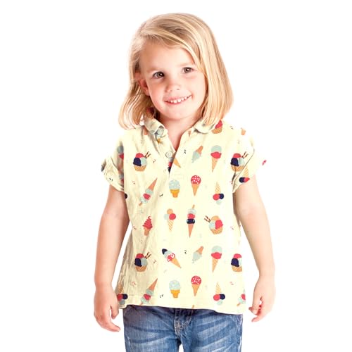 Babysoy Toddler Short Sleeve Polo Shirt - Organic Cotton Unisex Baby Soft Tee2