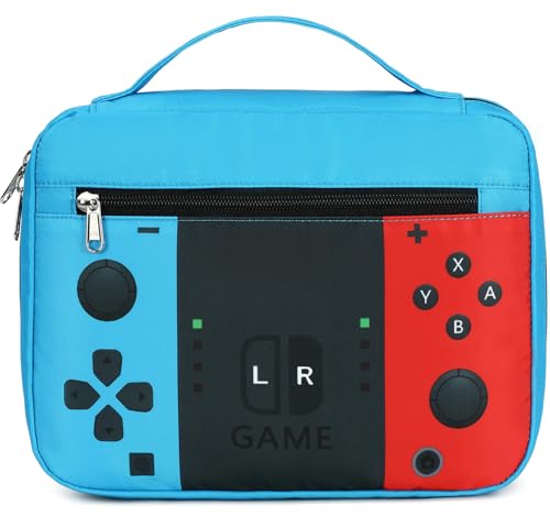 JIANYA Bible Cover for Boys Kids Bible Case Church Bag Childrens Bible Bag with Handle and Zippered Pocket Gamer