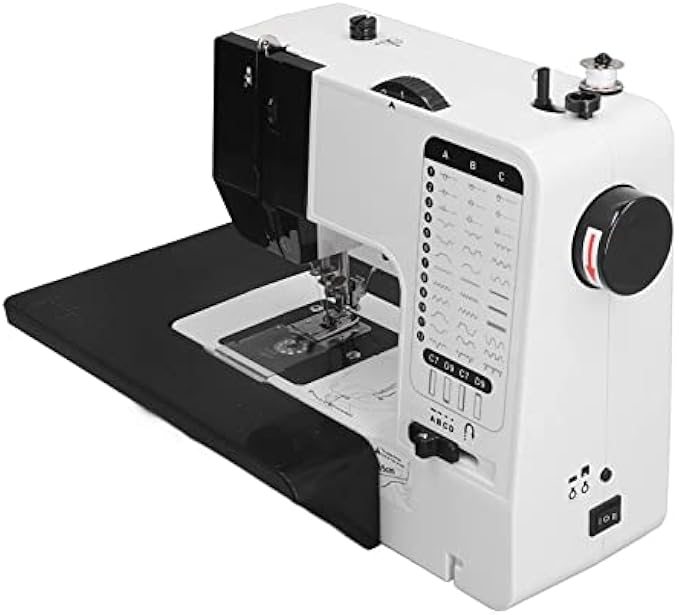 PENO Sewing Machine, Eye Protection Reinforced Start and end Electric Sewing Machine with Light for Sewing Clothes US Plug 110‑220V,ShanryaGRtfKD