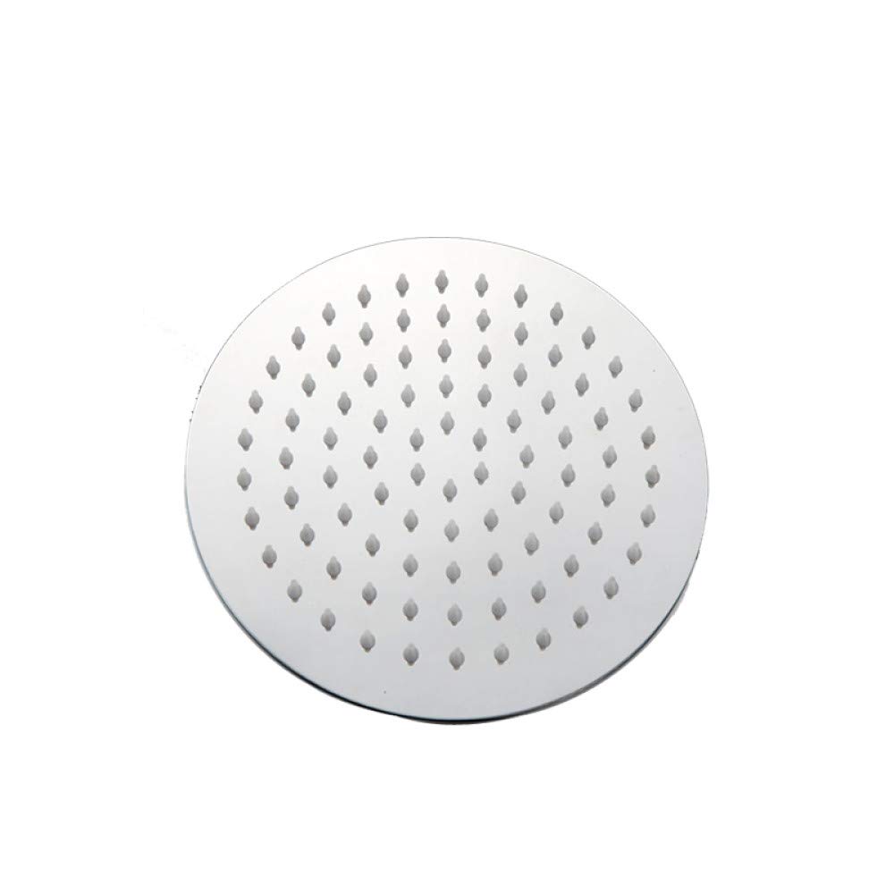 Cabezal de ducha redondo y cuadrado de acero inoxidable de 12 pulgadas, cabezal de ducha de lluvia cromado de alta presión para una experiencia de baño lujosa y elegante grifo de baño