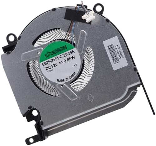 Deal4GO 12V 80W CPU Cooling Fan N18099-001 Replacement for HP Omen 16-K 16-N 16T-K000 16-K0023DX 16-N0033DX with RTX 3060 3070