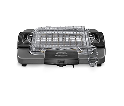 Barbecue électrique Delonghi BQ60.X compact avec double grille de cuisson - 3