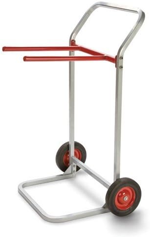 Folding Chair Dolly Gray/Red Paint