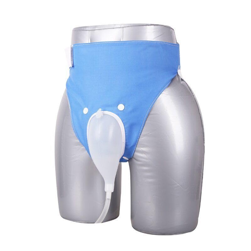 VASADIGITAL Men Urinary Drainage Bag with Anti Reflux Chamber Medical Easy-Tapped 1 x 2000 Ml + 1 x 1000 Ml Bags