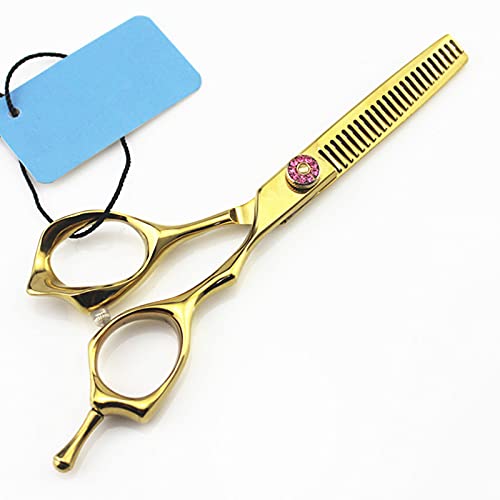 Forbici per Tagliare i Capelli, Forbici Professionali da 5 Pollici in Oro Piccole per Capelli, Forbici per Sopracciglia, Forbici per sfoltire i Capelli, Forbici da Parrucchiere