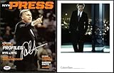 Mike D'Antoni Coach SIGNED New York Knicks NYK Press Program PSA/DNA AUTOGRAPHED - Autographed NBA Magazines