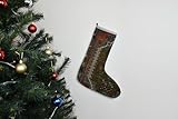 Christmas Stocking 12x16 in Large Handmade Kilim Stocking Xmas Rug Stocking Gift Stocking Santa Socks Holiday Stocking S933