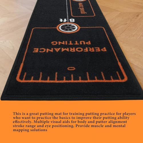Tapis d'entraînement de golf portable pour le putting à la maison - 6
