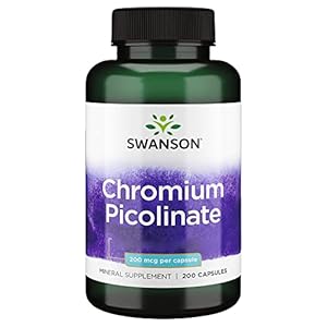 Swanson Chromium Picolinate 200 Kapseln Supplement