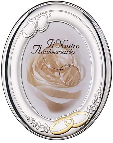 Oblea comestible 50° ANIVERSARIO DE BODAS - Decoración para tartas