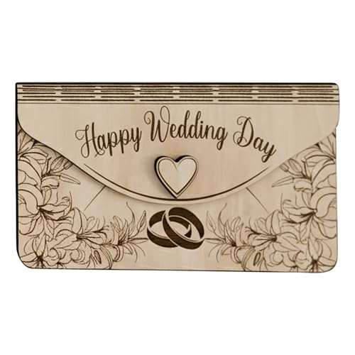 Wedding Money Holder for Cash Gift, Marriage Money Envelopes For