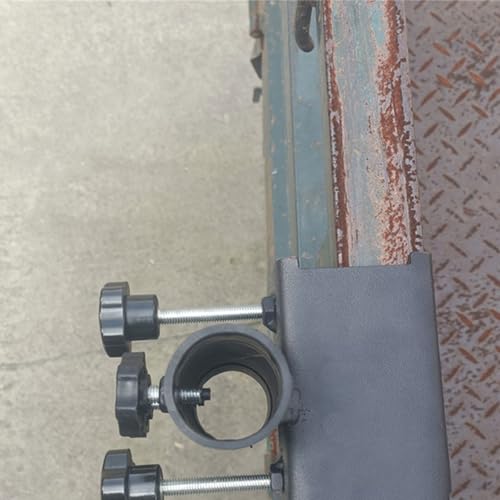 Support parasol de balcon réglable en métal à serrage renforcé