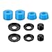 PATIKIL スケートボード ブッシング 90A PU ロングボード トラッ ク リビルド キット ブッシング ワッシャー ピボット カップ 屋外スケートボード パーツ用 ブルー