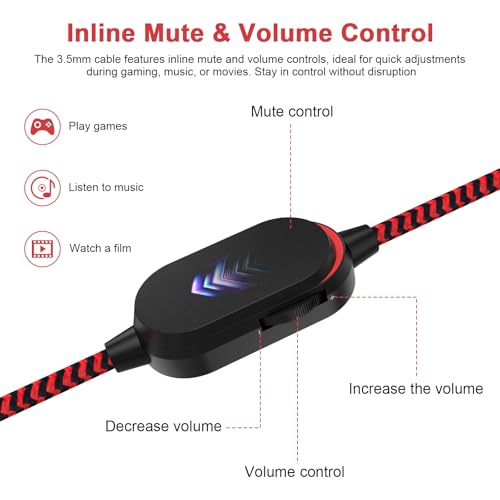 Cable auxiliar para Alienware AW510H rojo que elimina fallos y cortes de audio 3