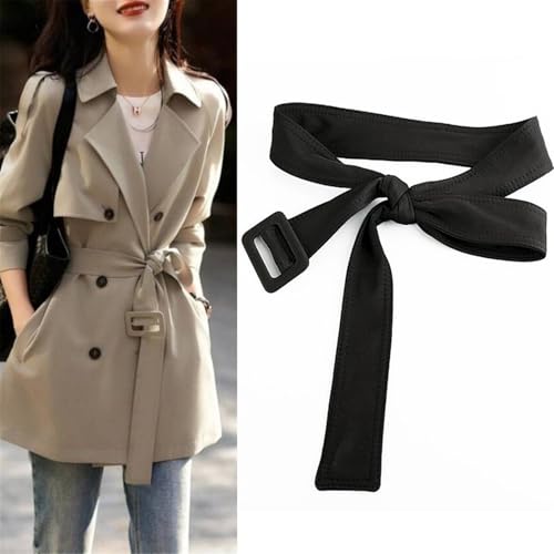 Elegant Wide Waistband For Women's Windbreaker Trench Coats And Dresses Coat Belt Replacement Multicolored2