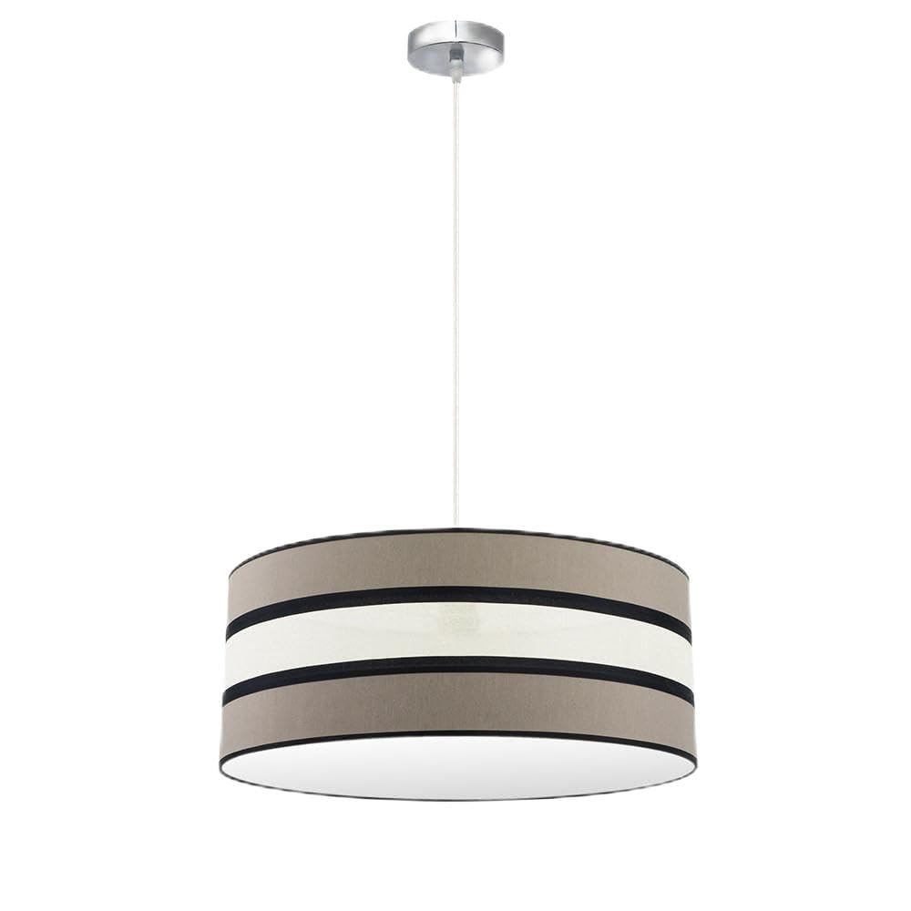 Suspension 3 x E27 PRENDELUZ abat-jour design moderne 60 cm