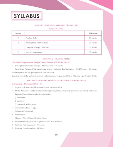 Image of Together with CBSE Class 9 English (Kaveri) POW R1 2026-27 with Competency & Case based Questions for Worksheet based Practice | edition