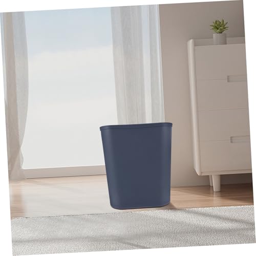 Caneca de basura rectangular de plástico PRETYZOOM miniatura 6