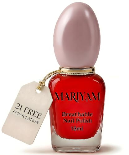 Mariyam Breathable Halal Nail Polish Non Toxic Peel Off Wudu Friendly